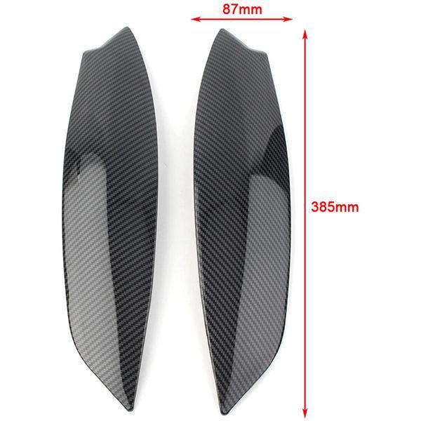 Volkswagen Golf MK5 GTI/R32 Carbon Fiber Headlight Eyebrows (1 Pair)