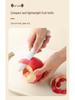 Stainless Steel Kitchen Knife Set with Cutting Board and Storage, Ideal for Baby Food and Dormitory Use