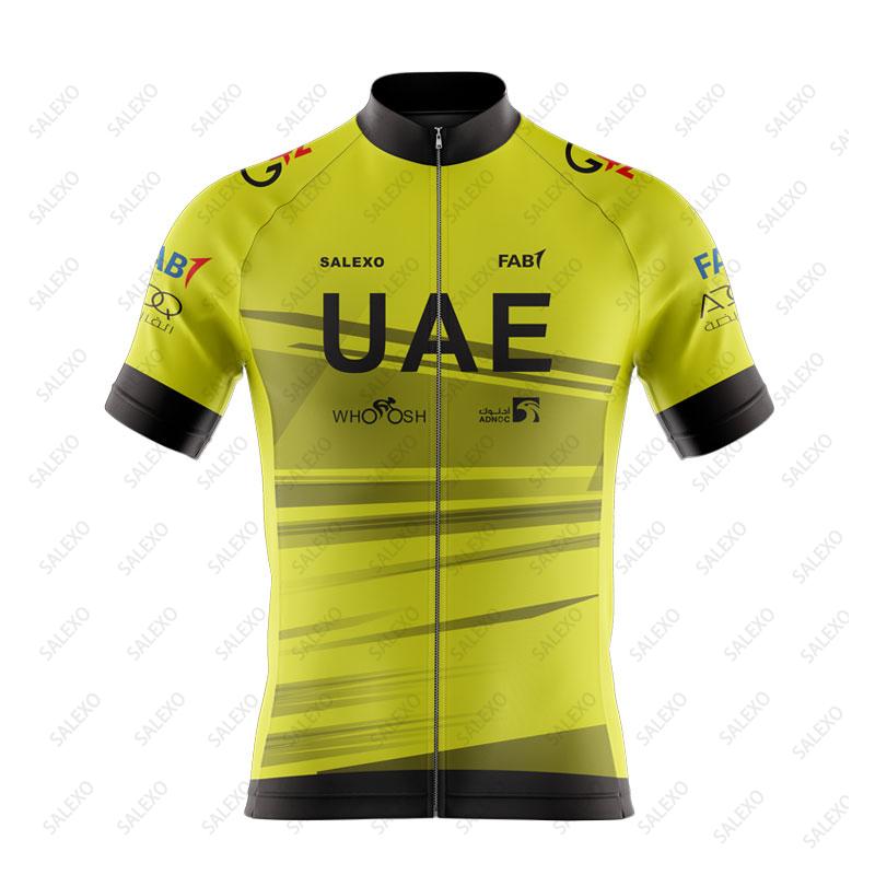 Bărbați de vară Emiratele Arabe Unite Îmbrăcăminte de ciclism cu mânecă scurtă Tricou pentru ciclism Sport Mtb Tricou pentru biciclete Respirabil Set de tricou pentru ciclism
