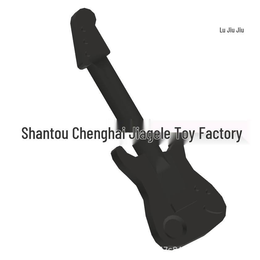 50G Min Order: MOC Compatible Building Blocks – Bass Guitar 11640 Minifigure Parts