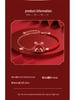 2023 Year of the Rabbit Zodiac Red Rope Bracelet – Women's Lucky Charm and Christmas Gift