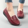 Leather Womens Loafers With Soft Pu Insole For Casual Summer Wear