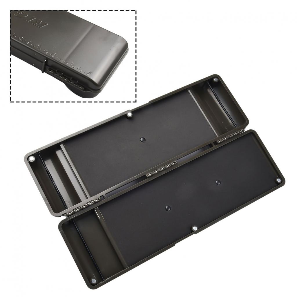 Large Rig Safe Plastic Rig Magnetic Fishing Storage Box  carp fishing box 34.5cm