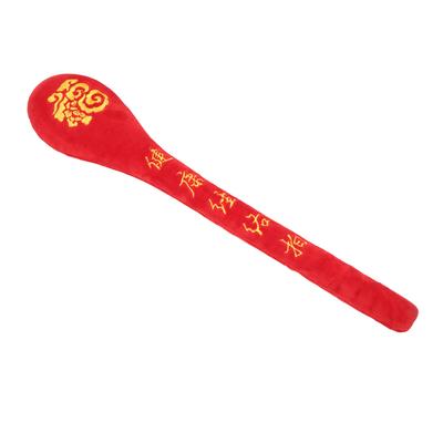 Meridian Shoulder Neck Massage Stick Chinese Massage Hammer Red Body Massage Roller Tool for Body Relax
