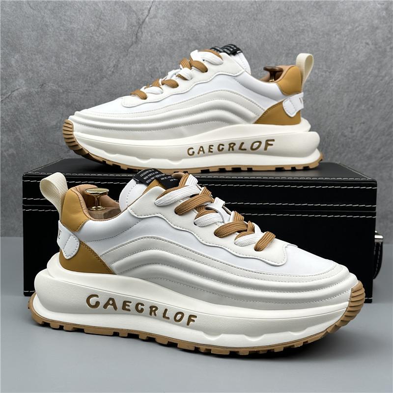 Fashion Mens Casual Shoes White Platform Mens Sneakers Outdoor Breathable Sport Shoes Lightweight Running Shoes Tennis Shoes