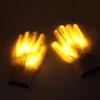 Halloween LED Flashing Gloves for Night Parties