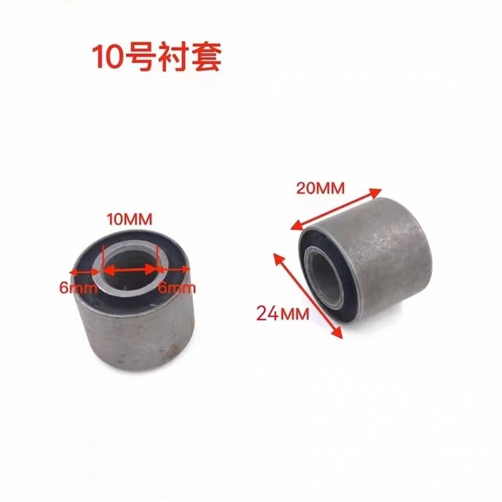 Motorcycle 8mm 9mm 10mm 12mm Inner Diameter Rear Shock Absorber Cushion Rubber Ring Shock Absorber Bushing