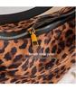 Bolso Cruzado Tote Grande para Mujer Estilo Coreano Estampado de Leopardo