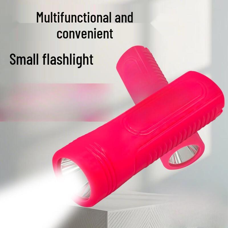 Lishi Mini Rechargeable Flashlight & Headlamp (2-Pack)