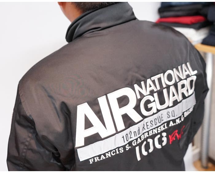 AVIREX New York Air National Guard CWU Jacket Filling Blouson Outerwear Avirex 783-3252064 Men's (M, Black)