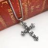High Street Fashion Cross Pendant Necklace for Men, Student Graduation Gift