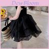 Girl Summer Dress With Tulle Mesh Fabric For Kids Party And Playdates