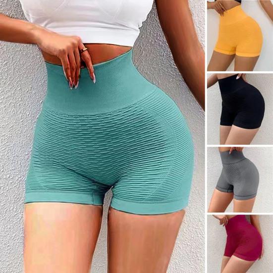 

Спортивные шорты Модные влагоотводящие спортивные шорты с эффектом пуш-ап Узкие шорты для бега с высокой талией и подъемом бедер Леггинсы для йоги Уличная одежда