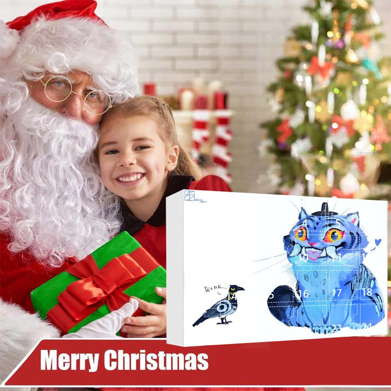 24Pcs Kpop Demon Hunters Figure Blind Box Anime Game Ornament Acrylic Keychain Bag Charm Funny Game Collectibles Gift