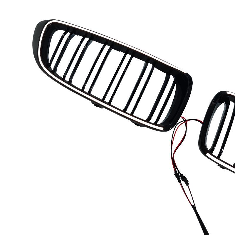 Výměna LED mřížky BMW řady 4 F32 s dvojitými liniemi a osvětlenou přední částí