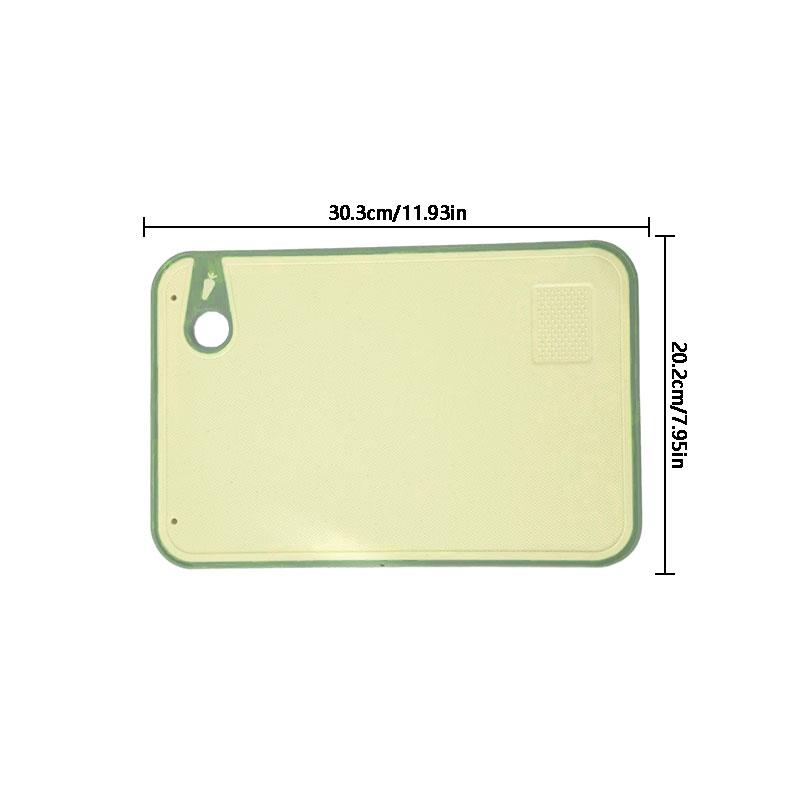Double-sided Mildew-proof Cutting Board, Multifunctional Anti-slip and Antibacterial Plastic Sticky Board, Kitchen Essential Cut