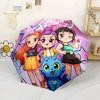 Rainbow Friends Adventure 1 Compact Travel Automatic Umbrella Sturdy 8-Rib Shaft Compact Design Perfect for Outdoor Adventures Umbrella