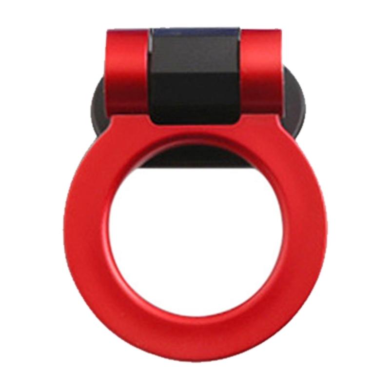 ABS Trailer Hitch For Car Front Bumper Universal Easy Installation Decorative Tow Hook Decorations Sticker