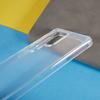 For Samsung Galaxy S23 Ultra TPU+Acrylic Phone Drop-proof Cover Clear Anti-scratch Case with Long Lanyard