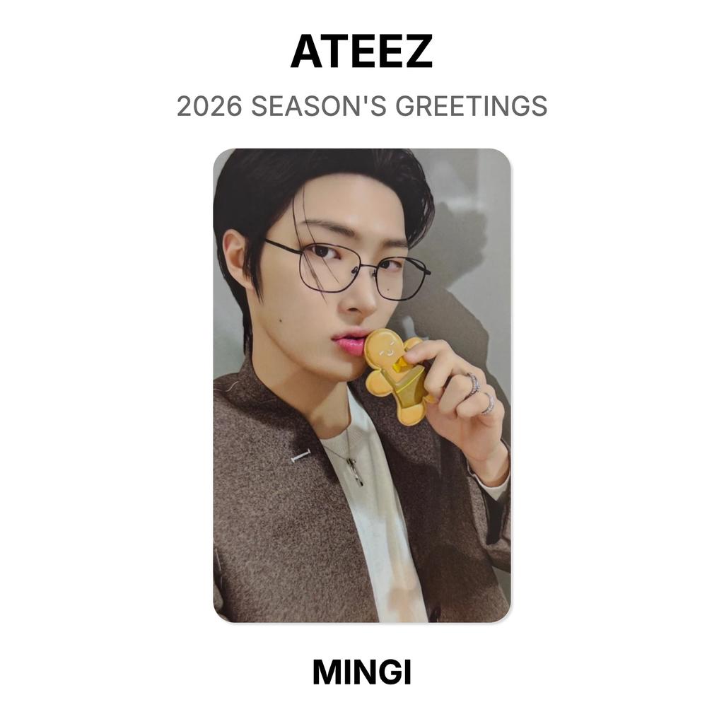 ATEEZ 2026 SEASON'S GREETINGS Official Photocard
