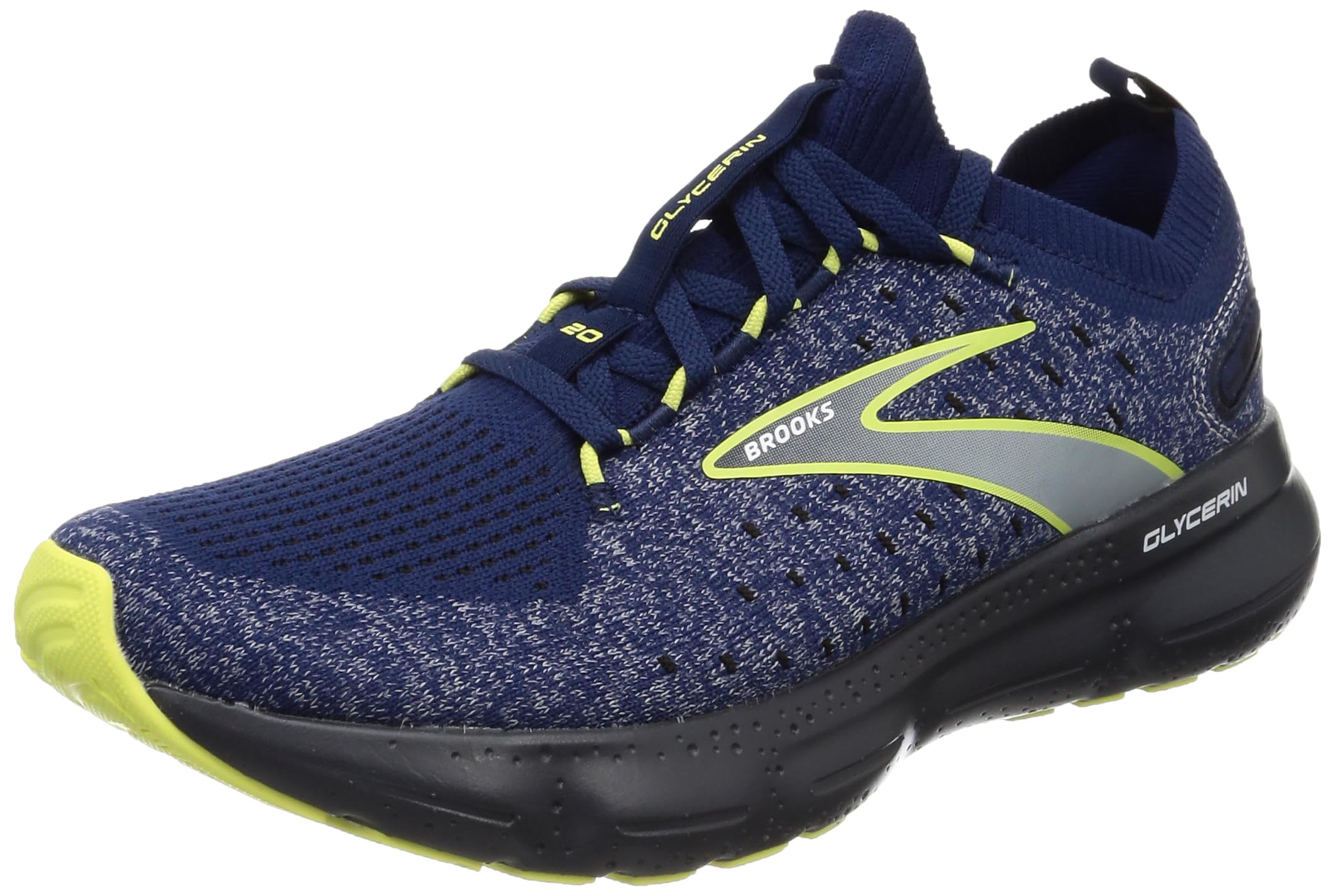 

Running Shoes Lightweight Cushion Glycerin Stealth Fit 20 Navy cm D [Brooks] Men s 29.0 Темно-синій