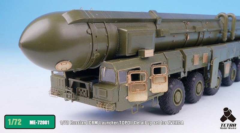 Tetra Model ME Series Russia Topol Plastic Model Parts ME7201 1/72 (ZV)