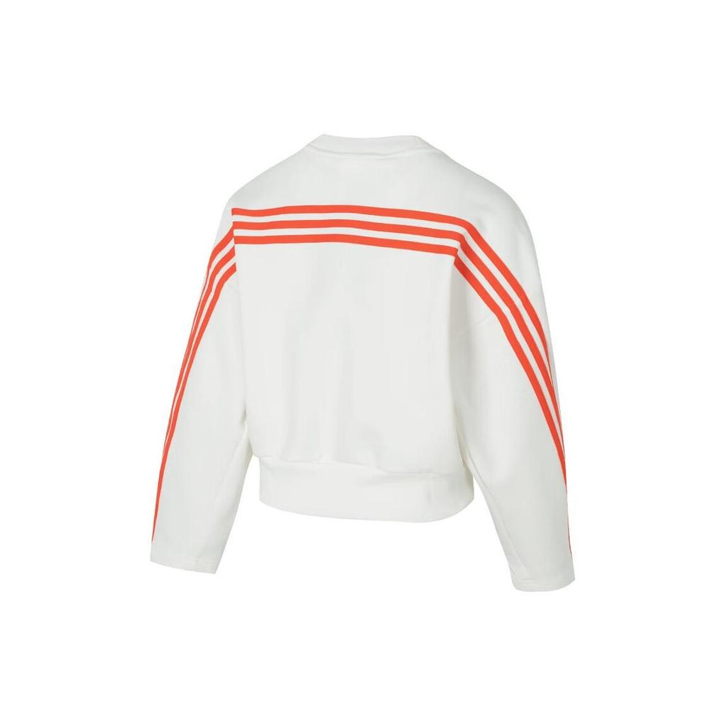 (WMNS) adidas Future Icons 3-Streifen Sweatshirt Asien-Größe 'Beige Orange' Damen IS3878