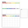 Magnetic Dry Erase Monthly & Weekly Planner Calendar (42×30cm) for Refrigerator
