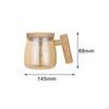 Mug - 400ml Electric Mixing Cup for Coffee Milk with Lid