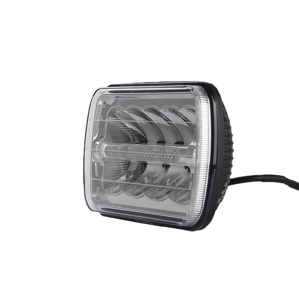 4x6 LED Headlight for Jeep: High/Low Beam Off-Road Truck Modification