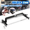 Universal Adjustable Battery Hold Down Crossbar 270mm For Car SUV Truck RV J Bolt Corrosion Resistant Battery Holder 12V