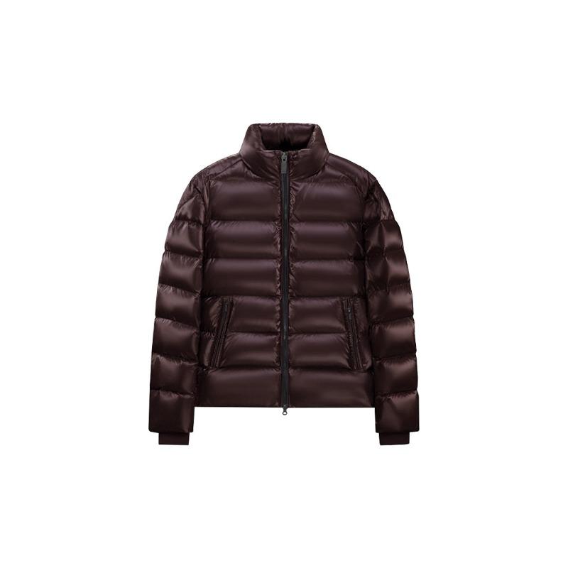 Down jacket women's autumn and winter stand-up collar thickened 90 white duck down jacket