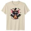 Cute Bat Halloween Trick Or Treat Holidays Unisexs TShirt Unisexs Tee Graphic Top