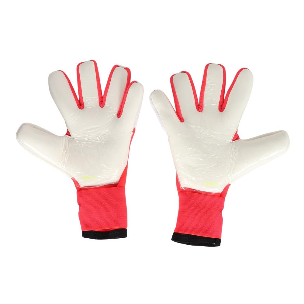 Adidas Predator GL Competition Fußballhandschuhe, Unisex, Erwachsene, BT866 Weiß/Klares Rot/Schwarz (KA7799) 7