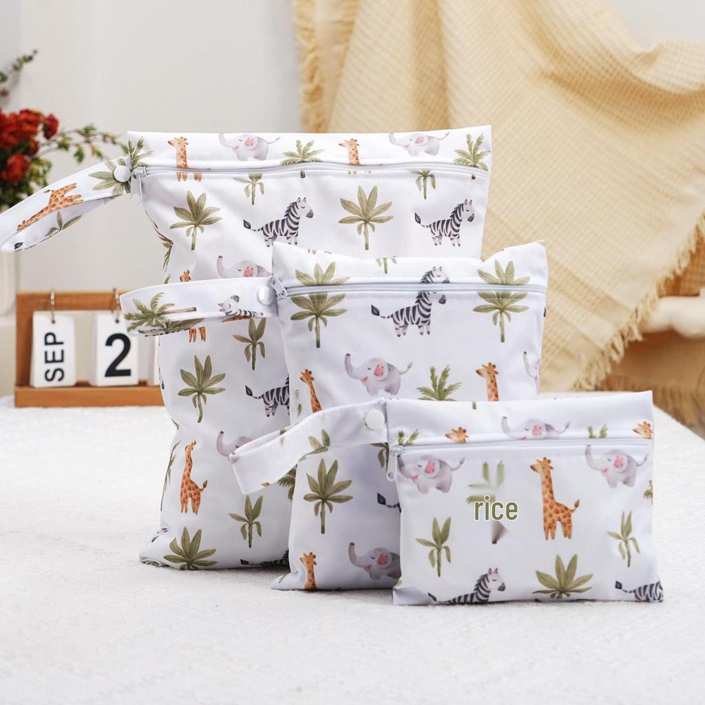 3-Piece Travel Storage Bags for Clothing and Toiletries