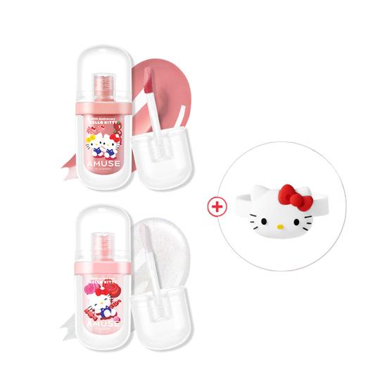

AMUSE Jel-Fit Tint + Lip Fuller Set 3 предмета [AMUSE x Hello Kitty]