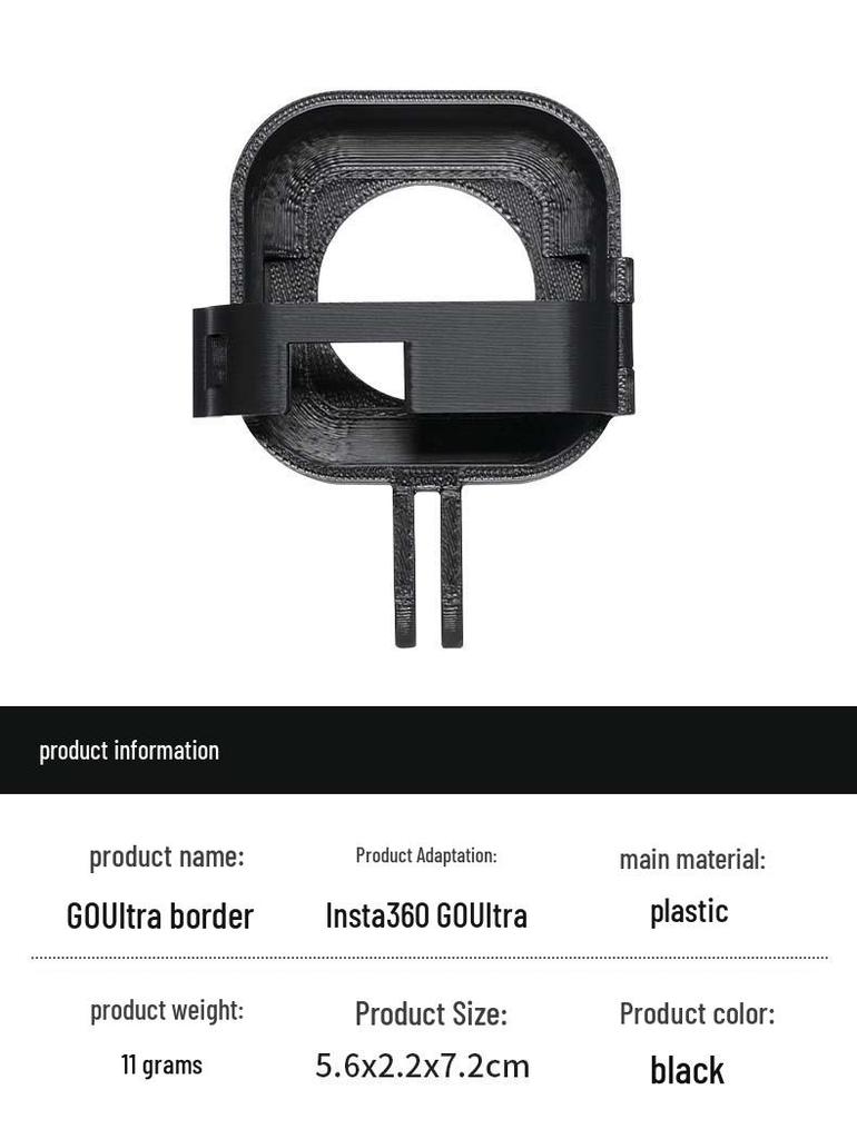 Insta360 GO Ultra FPV Baseball Cap Head Mount Clip