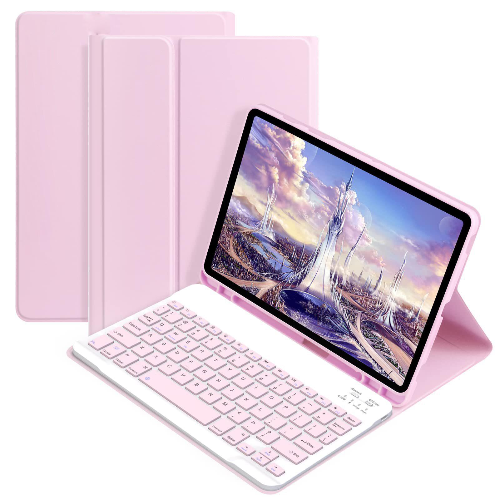 

Samsung Tab S10 FE+ 13.1 Leather Case with Bluetooth Keyboard Tab S10FE+ 13.1 X620/X626B