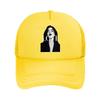 Monochrome Love Portrait Text Graphi Mesh Baseball Cap For Womens Unisex FeUnisex Beach Dad Hat Hip Hop