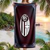 Bologna FC Druck Schnelltrocknendes Strandtuch Mikrofaser Saugfähig Tragbares Reise-Badetuch