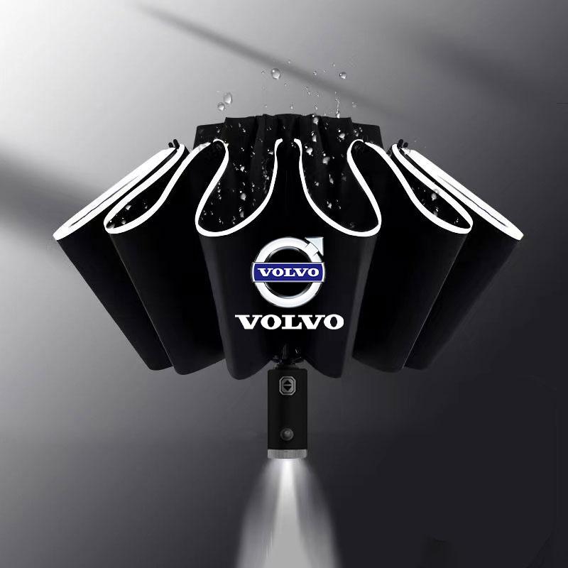 

Car Led Light Umbrella Automatic Folding Windproof Sunshade Umbrella for Volvo XC60 S90 XC90 S60 XC40 V60 V90 Volvo Accessories