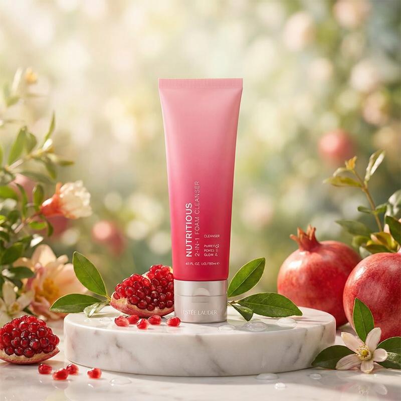 Estee Lauder Nutritious Super-Pomegranate Radiant Energy 2-in-1 Cleanser 125ml