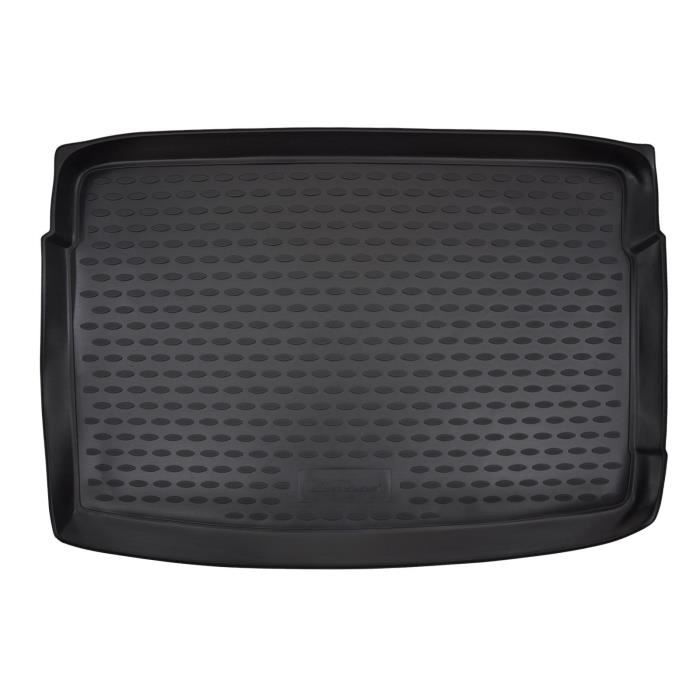 Tapis de coffre - Premium - Compatible Polo V 2009-2017 - Caoutchouc - Noir - Universel