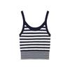 Teenie Weenie Bear Letter Stripe Knitted Cardigan