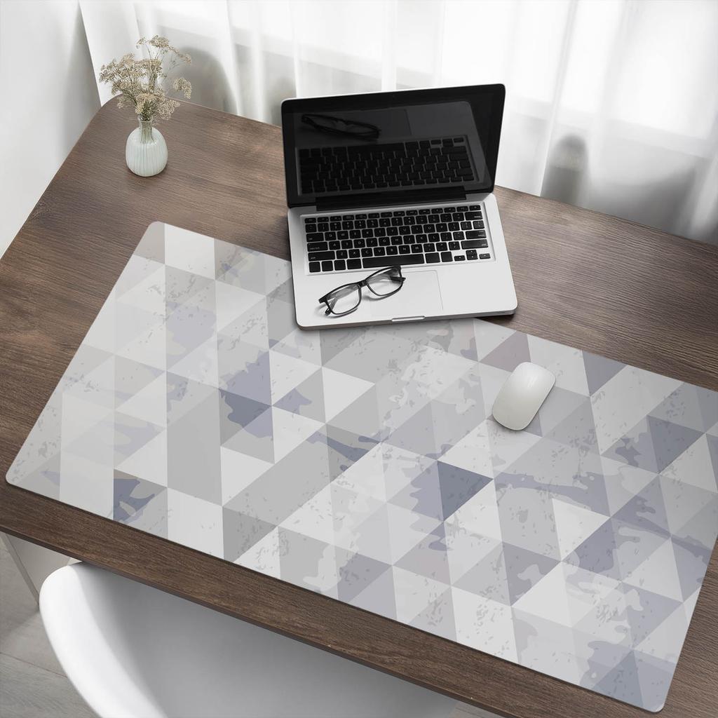Mata Dekoracyjna Pod Laptopa Na Biurko Geometryczny Kamuflaż 120X60 Cm