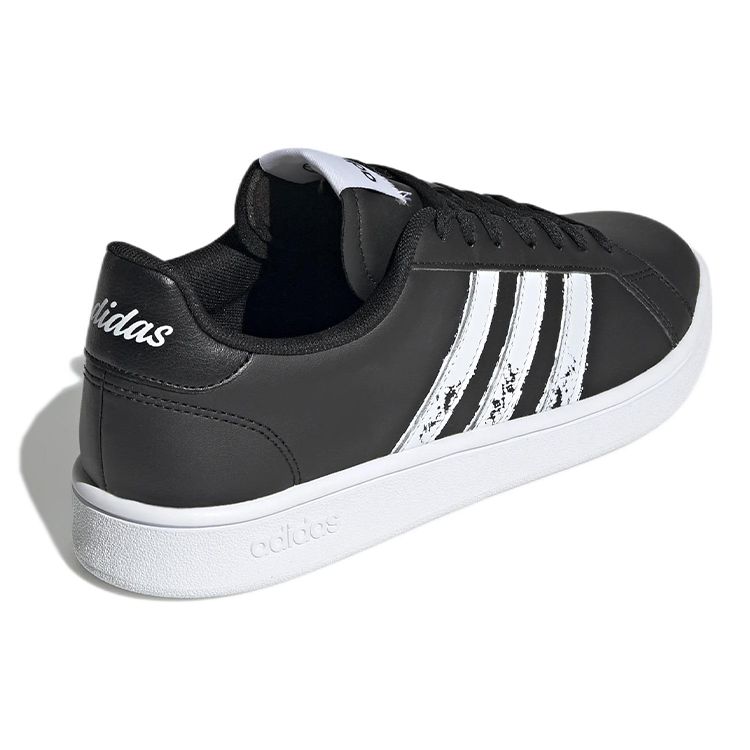 Adidas Grand Court Base Beyond Black White Men Sneakers Core-Black Cloud-White GX5755