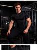 Tricou Sport Bărbați cu Uscare Rapidă și Compresie pentru Fitness, Alergare, Baschet și Fotbal