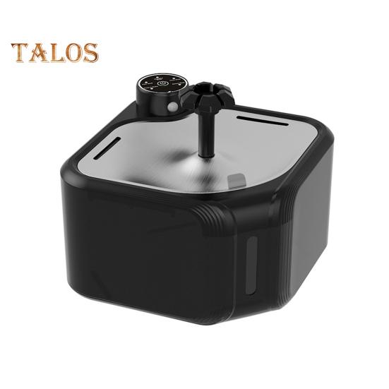 2.8L/95oz Wireless Cat Water Fountain Ultra Quiet Pet Water Dispenser Automatic Dog Fountain with Motion Sensor And Stainless Steel Lid for