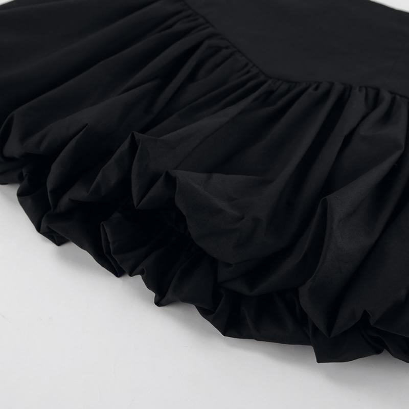 Fusta plisata Haine Y2k Femei elegante, culoare solida, talie inalta, linie A, mini fusta din anii 2000, fuste de petrecere de seara, haine de strada