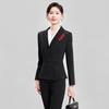 Women's High-End Suit Set for Beautician or Hotel Reception – Elegant Autumn/Spring Workwear